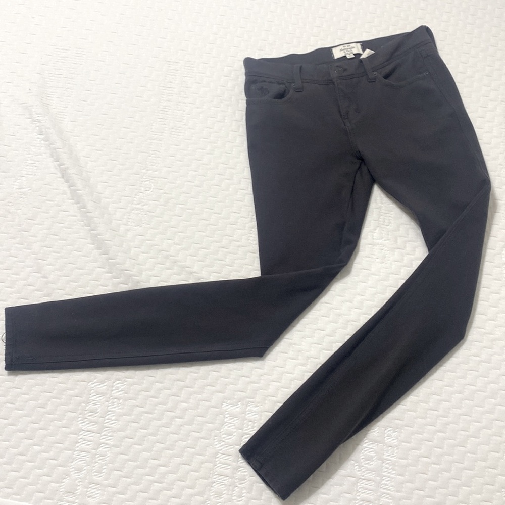 Abercrombie Fitch perfect stretch gray jeggings size 0
